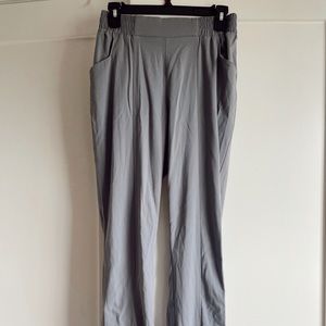 Jaanuu skinny grey scrubs pants